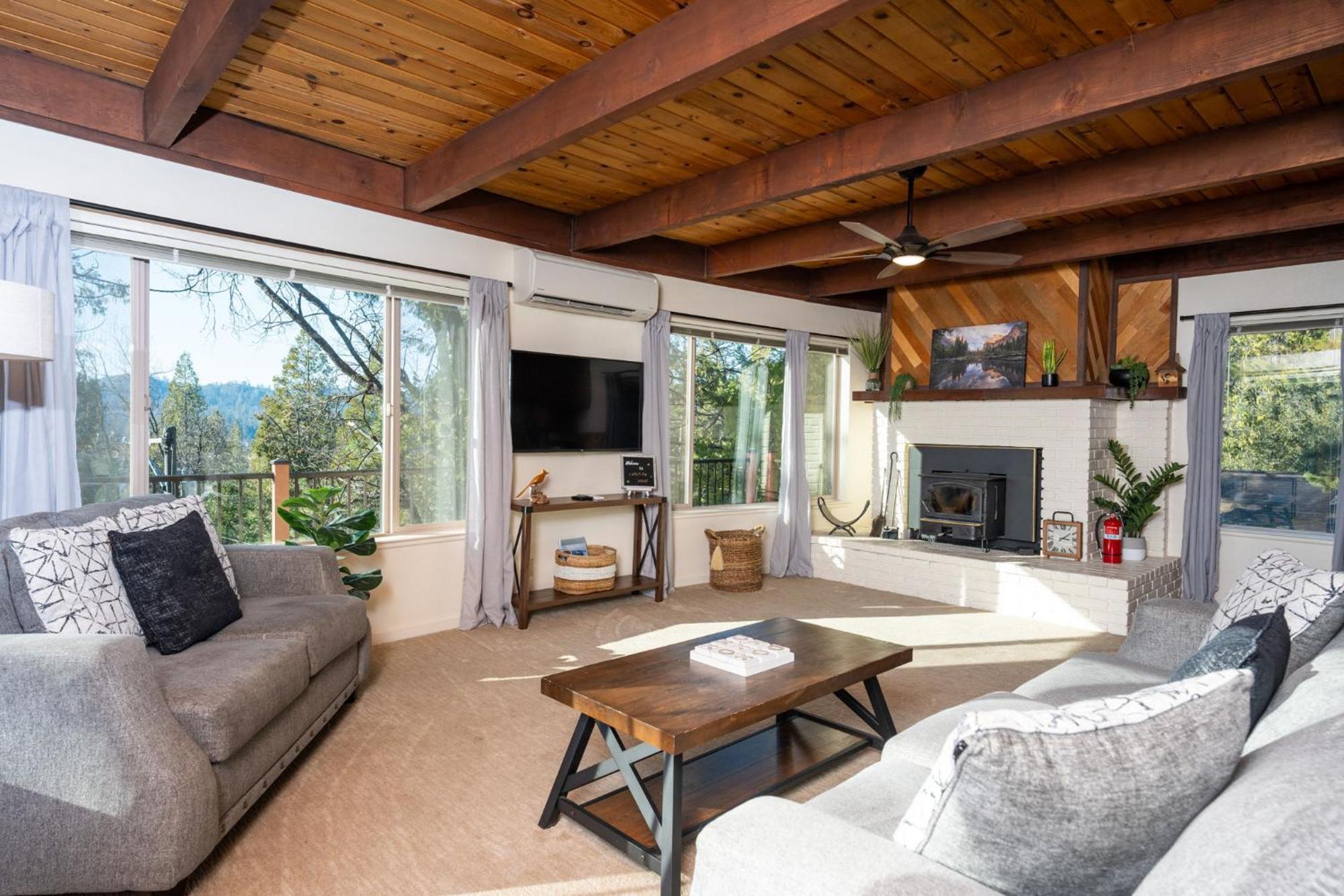 Lakeview Lodge W/ Boat Slip, Hot Tub, Lake Views Bass Lake Exterior foto