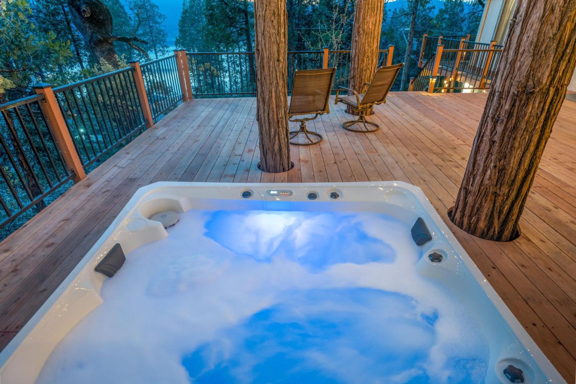Lakeview Lodge W/ Boat Slip, Hot Tub, Lake Views Bass Lake Exterior foto